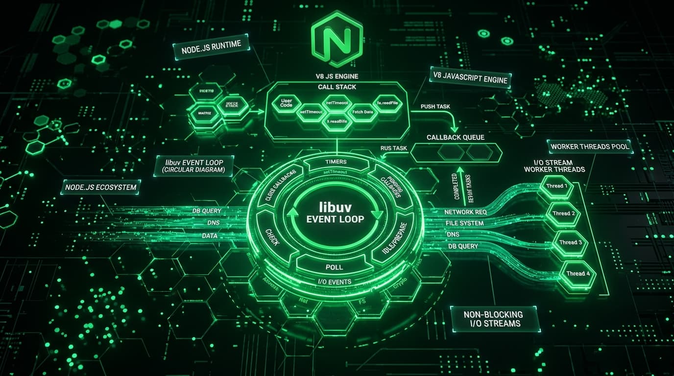 Node.js Backend Interview Guide: Event Loop, Streams, APIs & Scaling